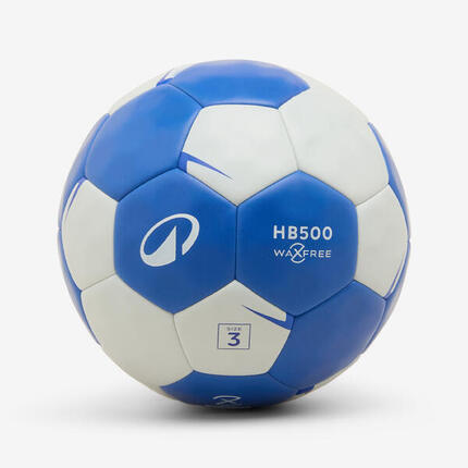 Handbal zonder hars maat 3 Waxfree V2 blauw wit