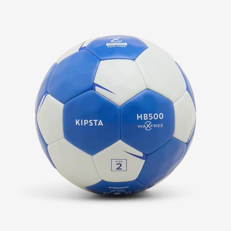 Minge de handbal fără rășină mărimea 2 - Waxfree Ultragrip Albastru-Alb