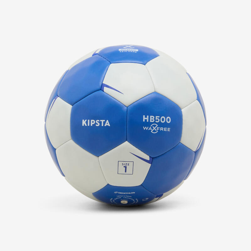 Minge de handbal fără rășină 1 - Waxfree Ultragrip Albastru-Alb
