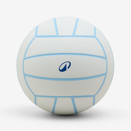 Ballon de volley-ball v500 blanc, bleu, rouge