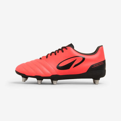 Scarpe rugby adulto IMPACT R 500 SG nere