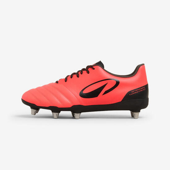 Scarpe rugby adulto IMPACT R 500 SG nere