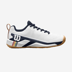 Chaussures de tennis homme Terre Battue -Wilson Rush Pro 4.5 blanc Roland Garros