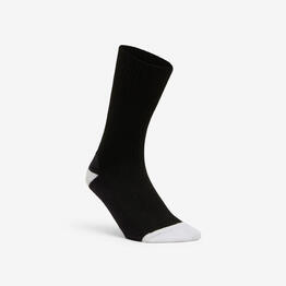 Chaussettes de handball adulte - 1 paire H500 MID noir / blanc