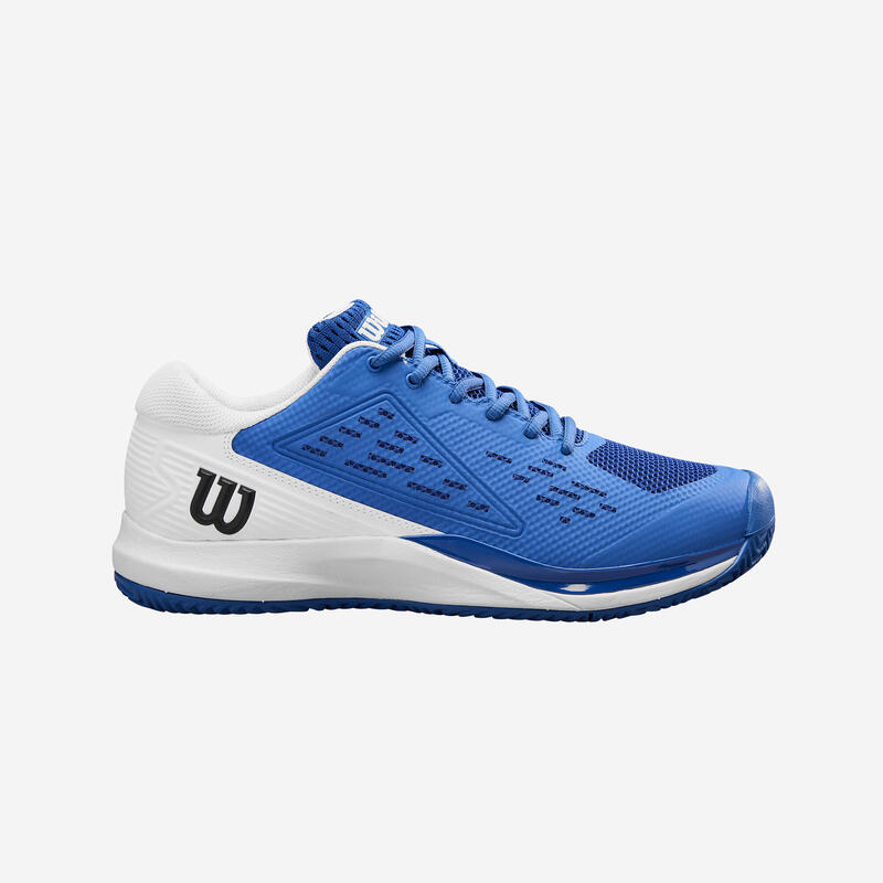 Chaussures de tennis homme Multicourt - Wilson Rush Pro Ace bleu blanc