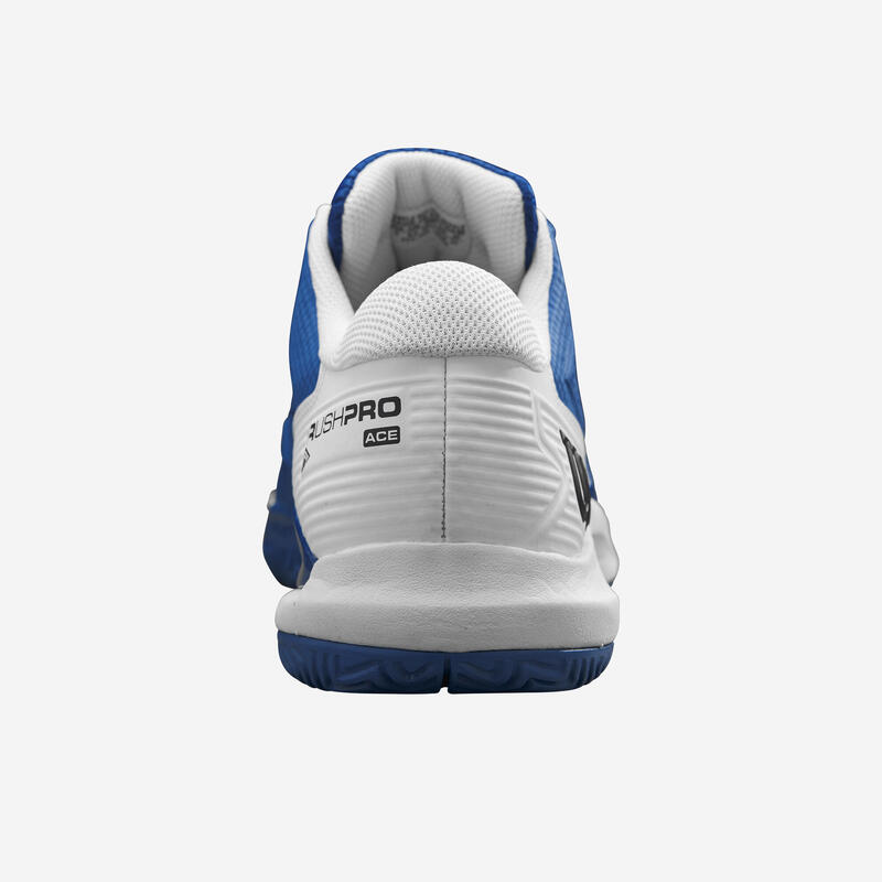 Chaussures de tennis homme Multicourt - Wilson Rush Pro Ace bleu blanc