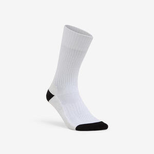 Calcetines de balonmano adulto - 1 par H500 MID blanco / negro