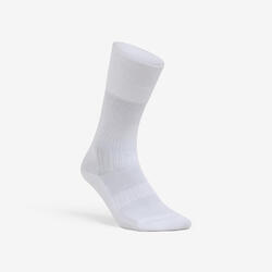 Chaussettes de volley-ball VSK500 Mid blanches