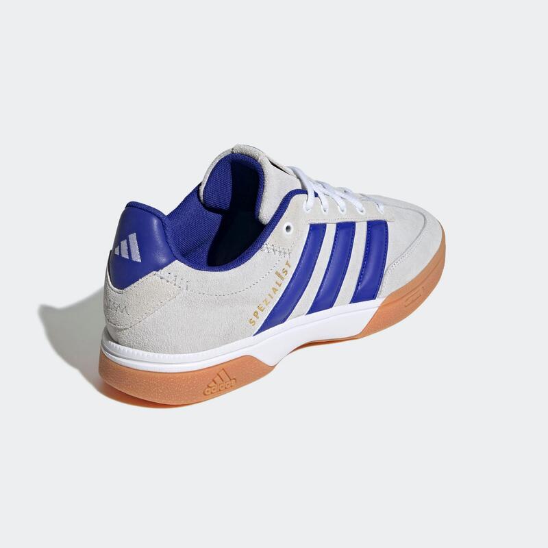 Chaussures de handball adulte - adidas spezialist gris / bleu