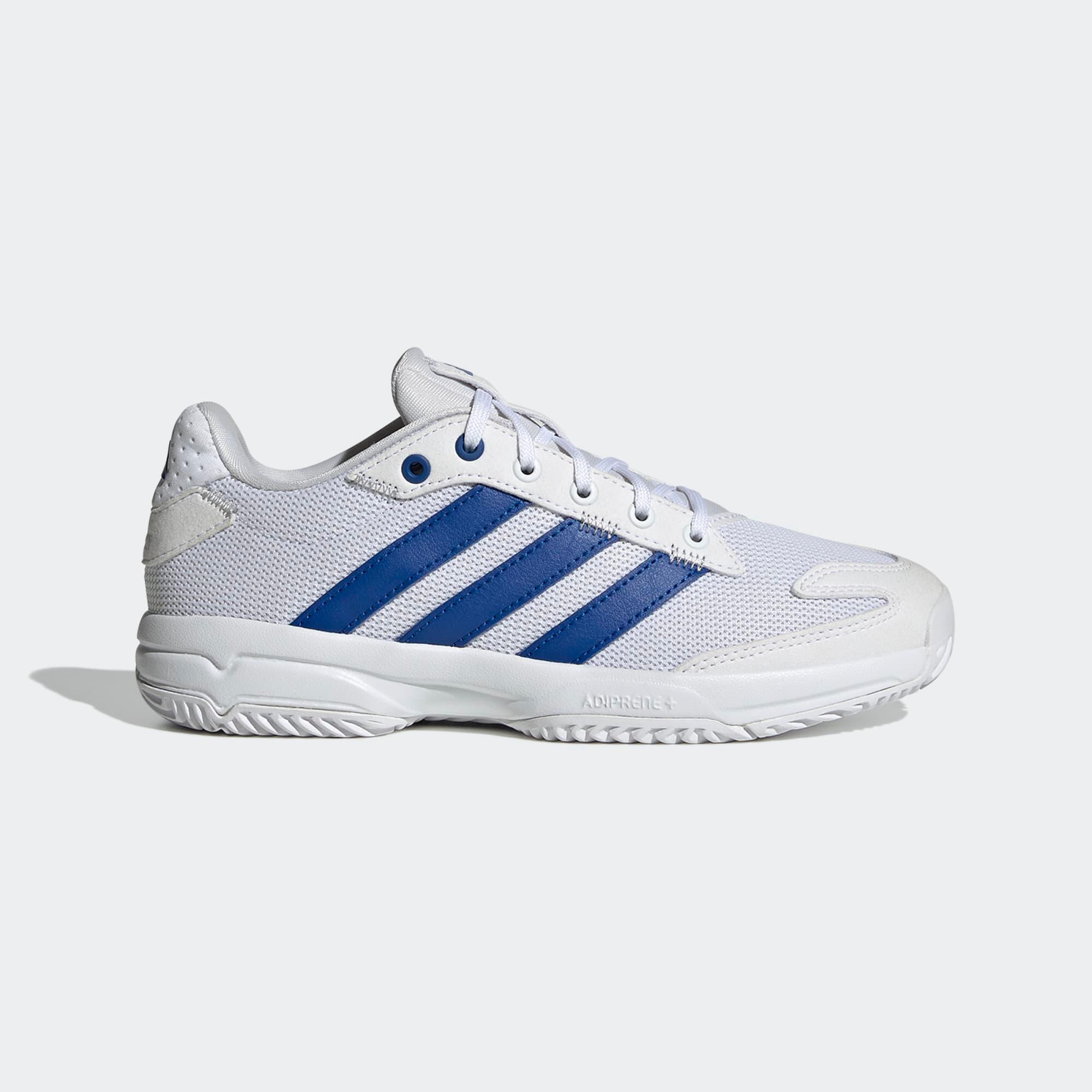 Kinder Handball Hallenschuhe - ADIDAS Stabil weiss/blau