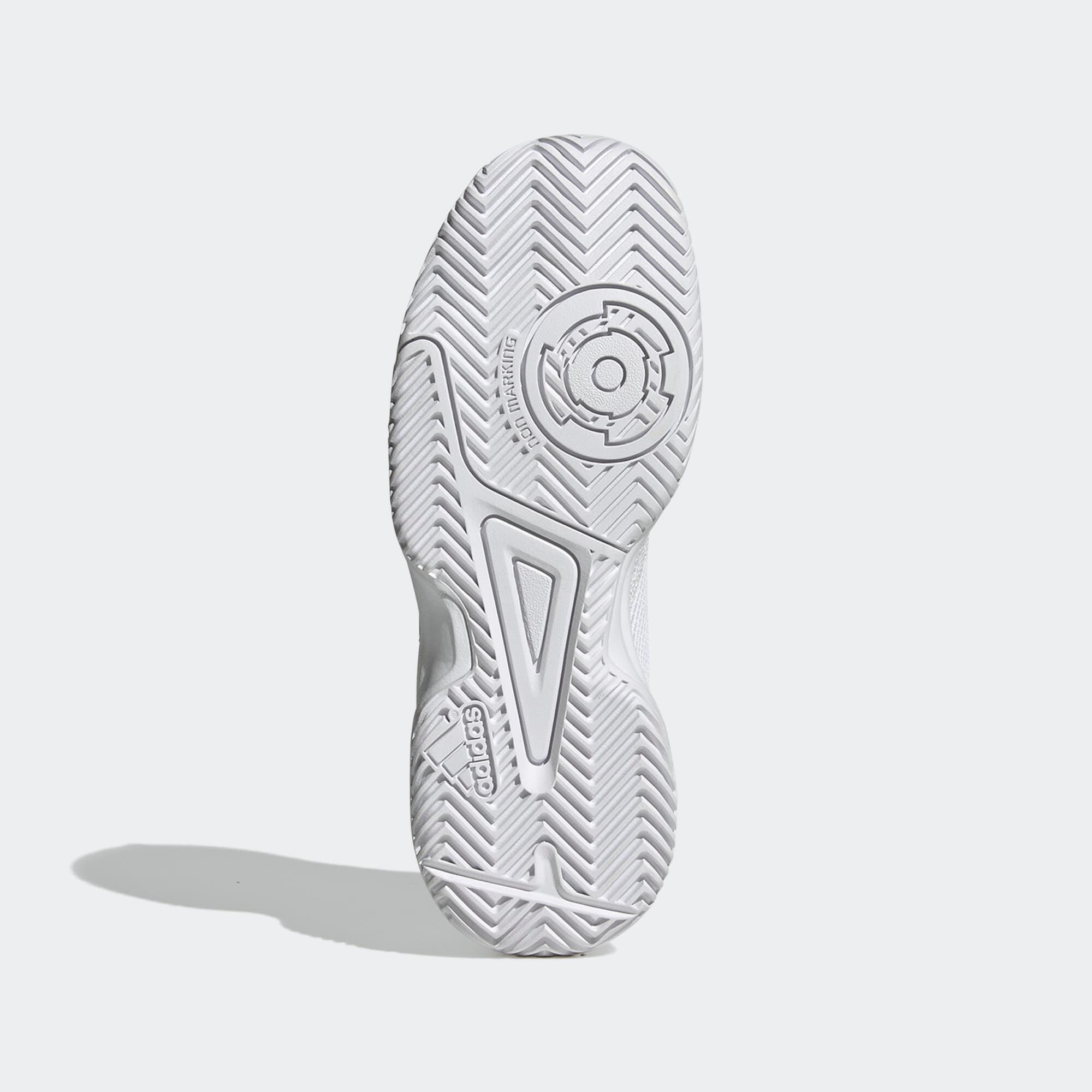 Chaussures de handball enfant - Adidas Stabil blanc / bleu 4/9