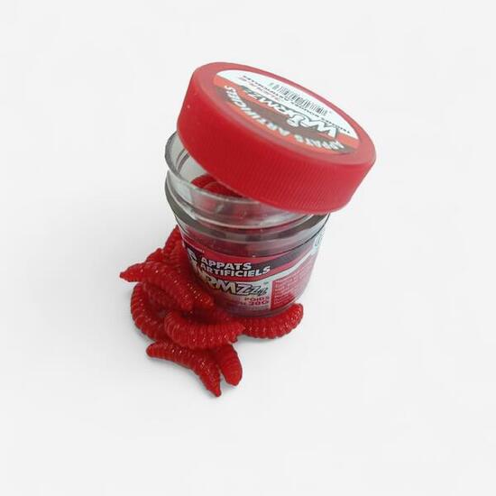 Esche artificielle pêche de la truite teignes rouge 20 gr