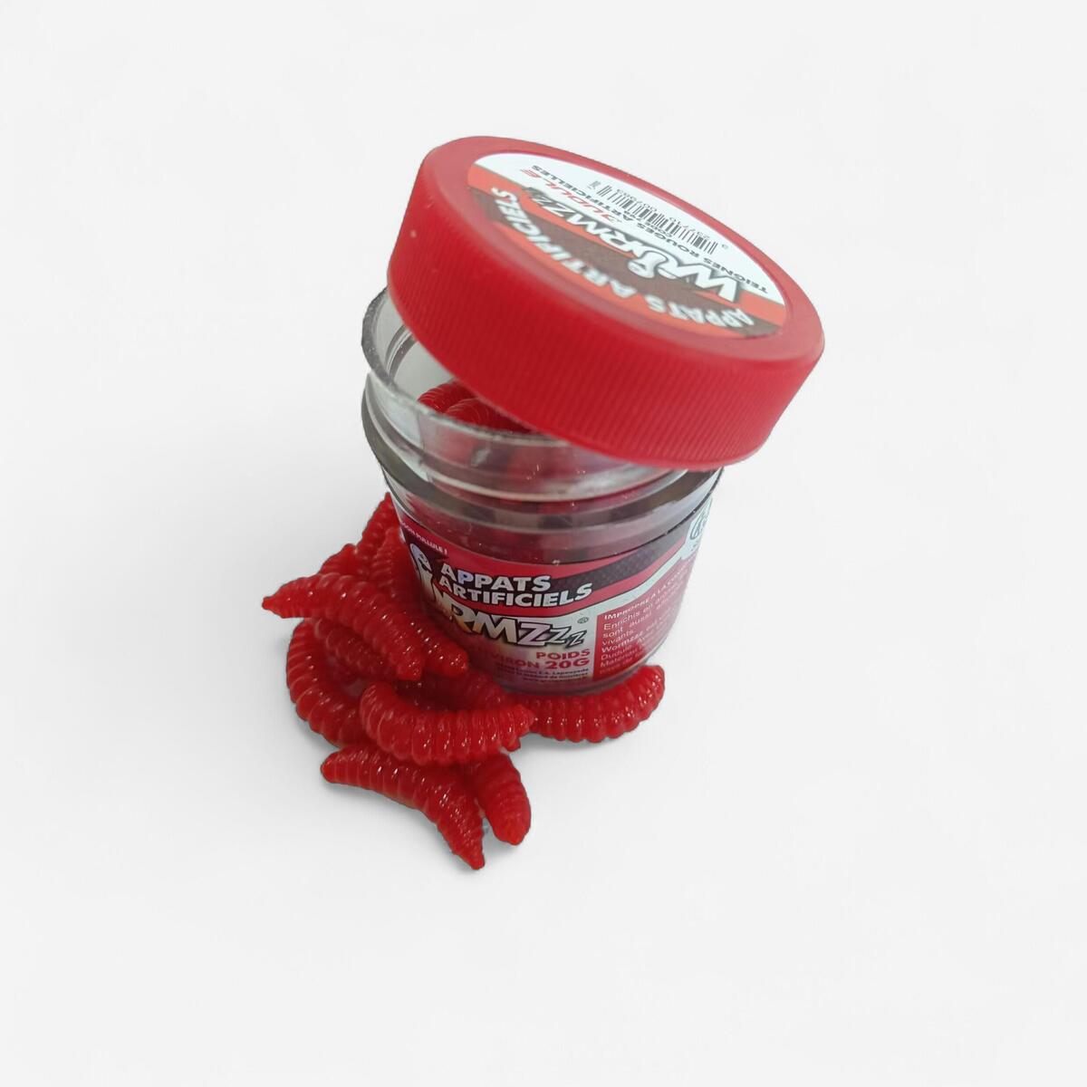 Esche artificielle pêche de la truite teignes rouge 20 gr