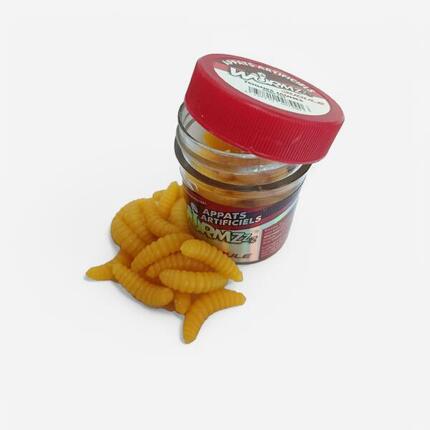 Esche artificielle pêche de la truite teignes jaunes 20 gr