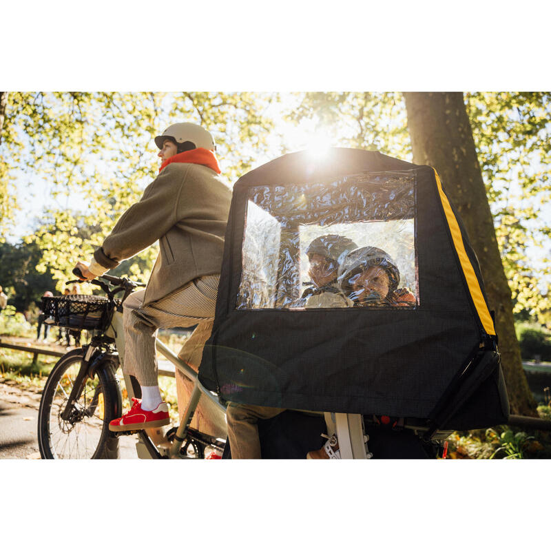 Proteção Refletora para Chuva Bicicleta de Carga Longtail R500E