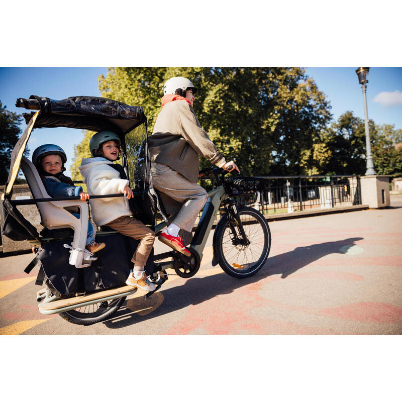 Proteção Refletora para Chuva Bicicleta de Carga Longtail R500E
