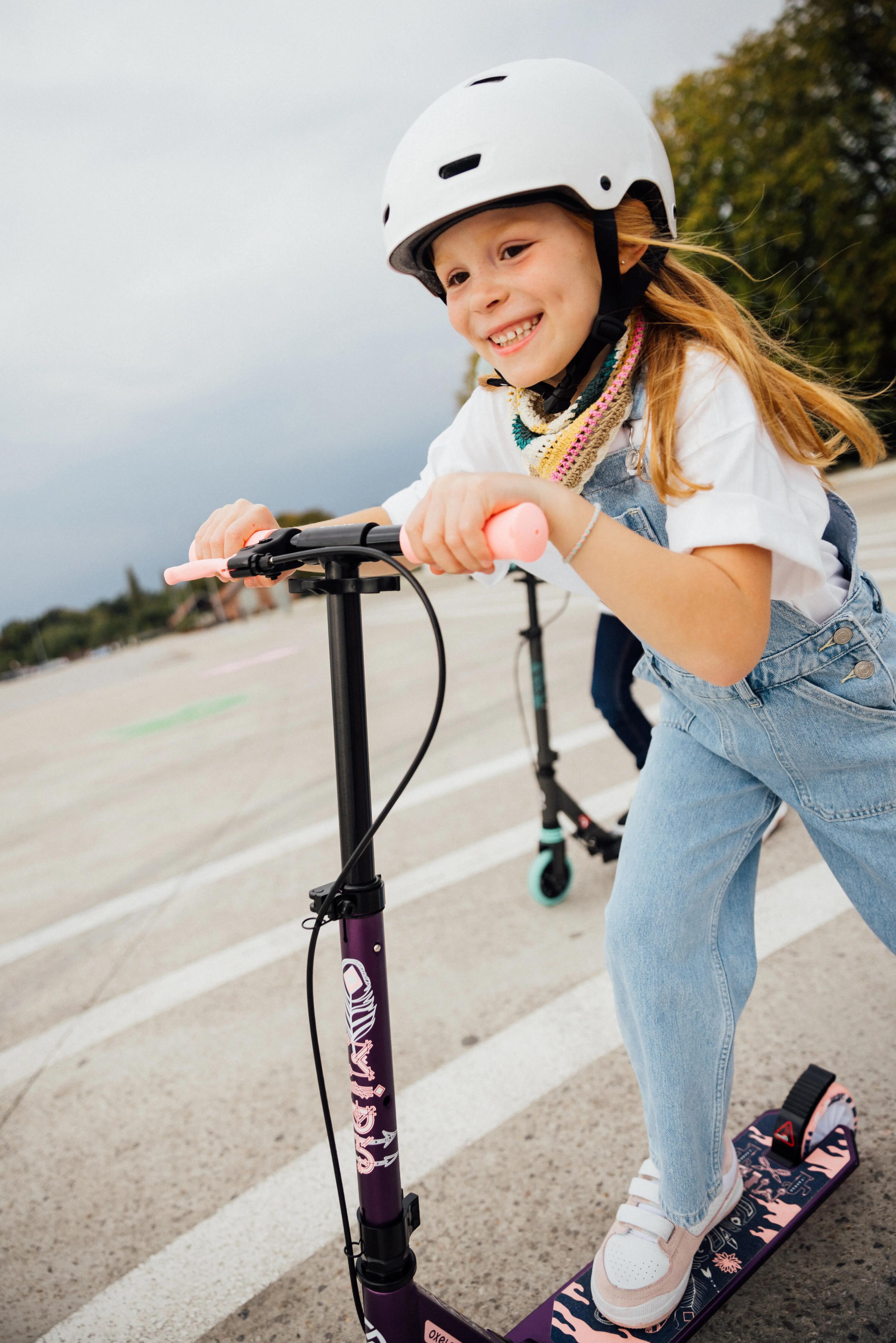 Cască Role/Skateboard/Trotinetă MF 500 Alb  15/19
