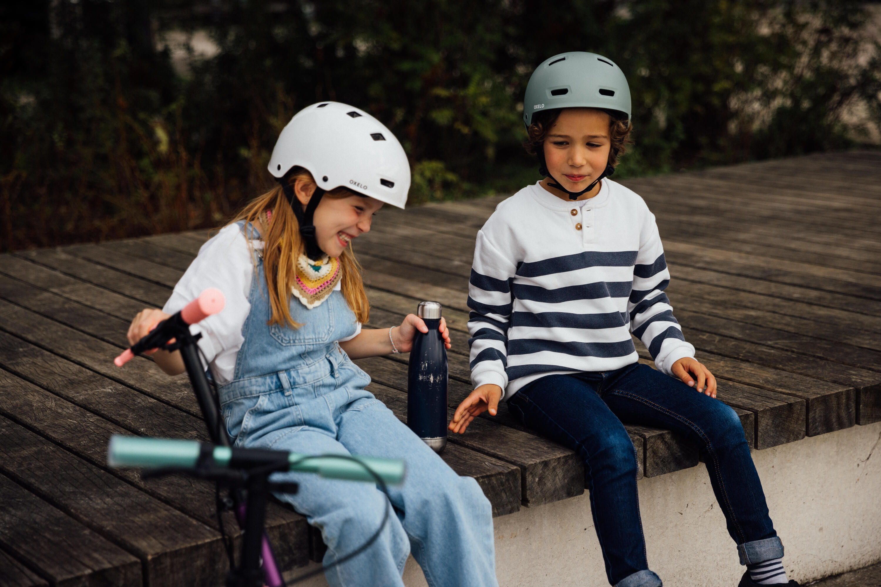 Trottinette avec frein au guidon et suspension enfant, MID 5 14/14