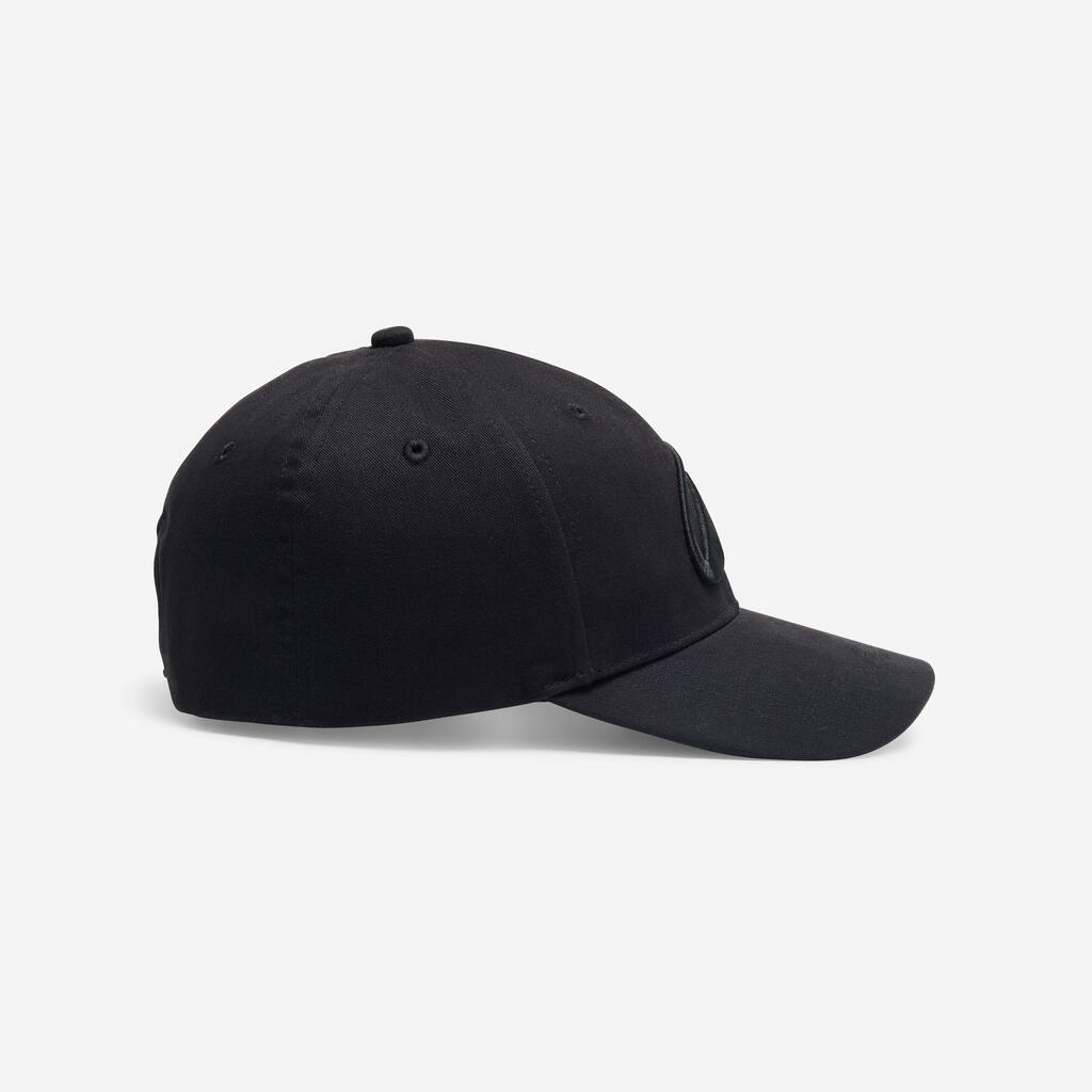 Casquette de fitness réglable, noir