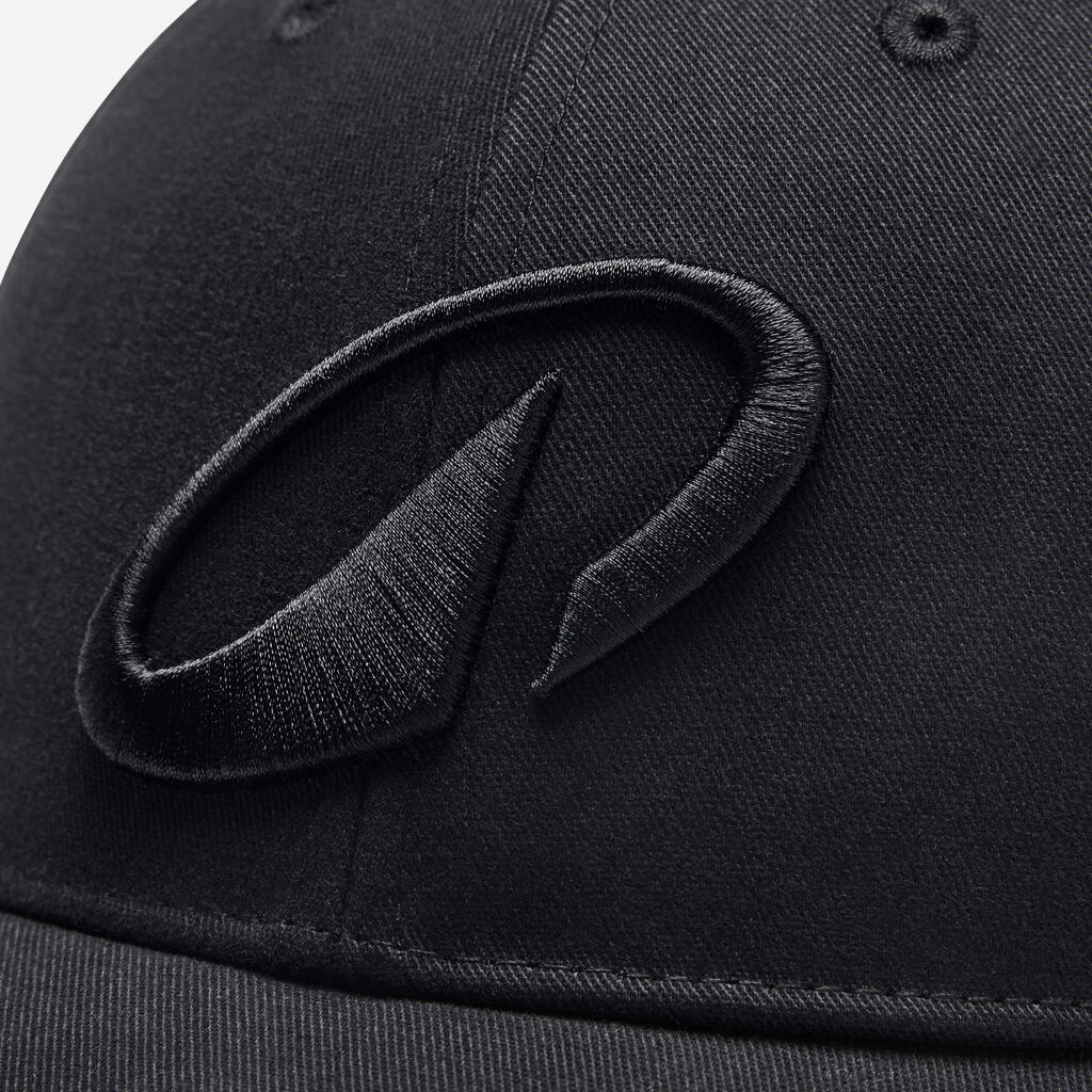 Casquette de fitness réglable, noir