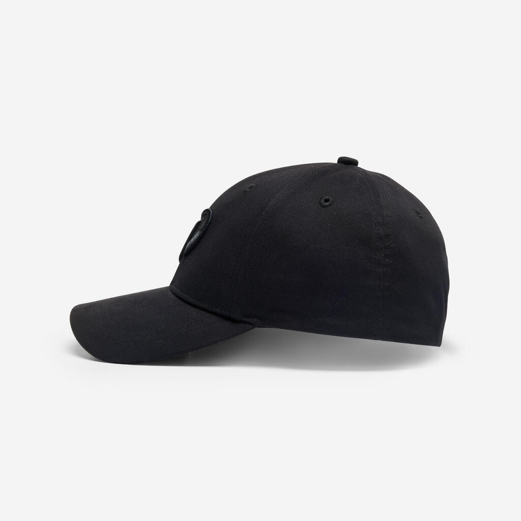Casquette de fitness réglable, noir