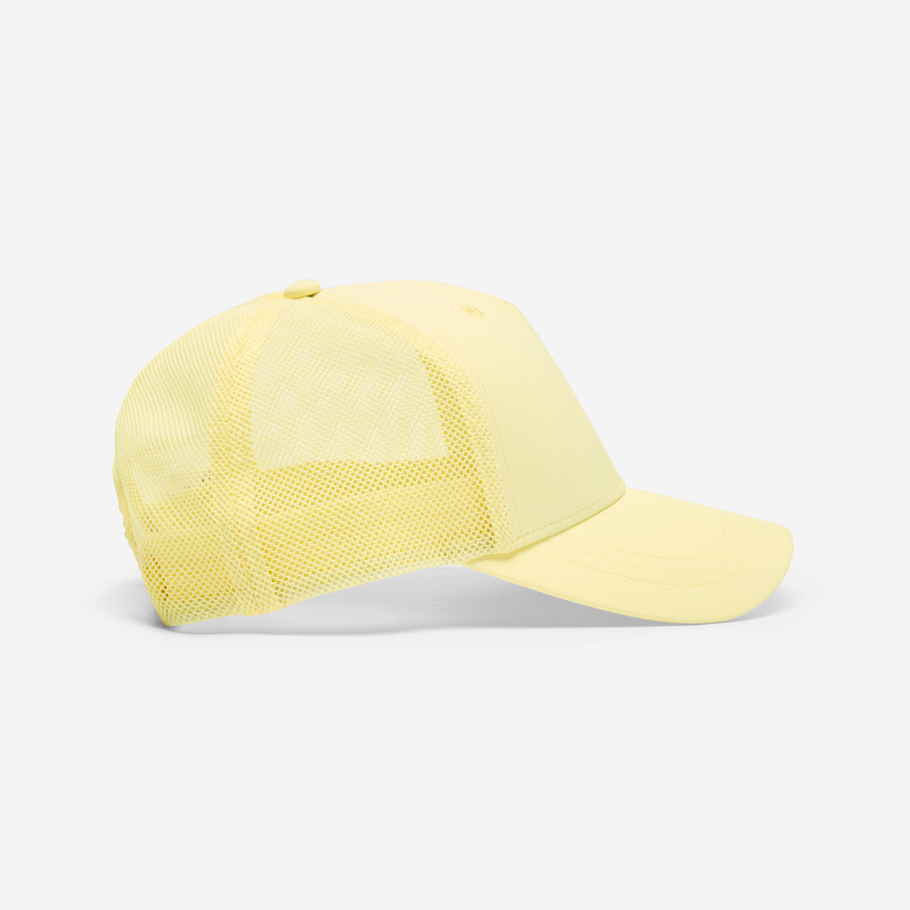 Casquette de fitness respirante, jaune 2/7