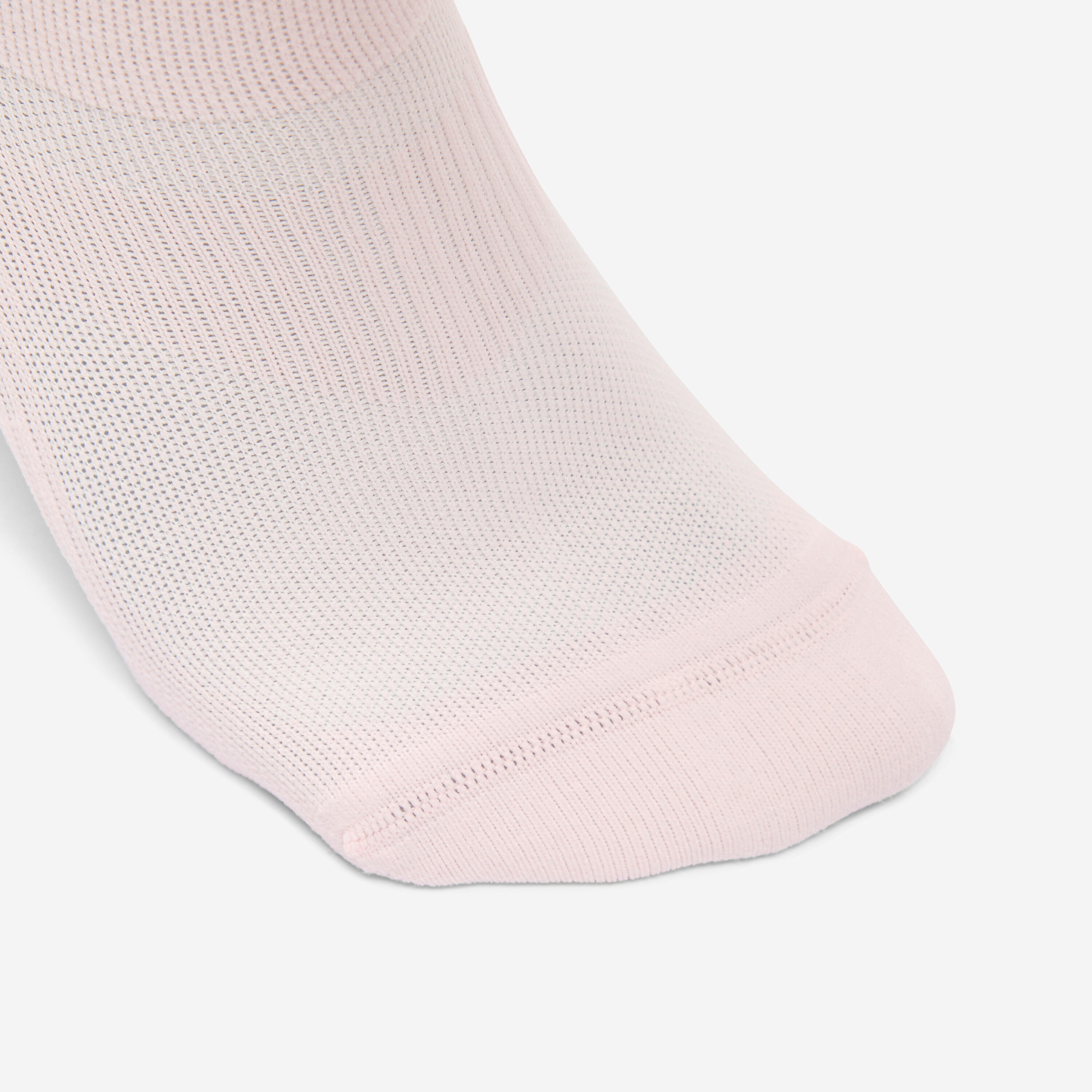 Fitness High Socks Twin-Pack - Pink and Red Stripes 4/6