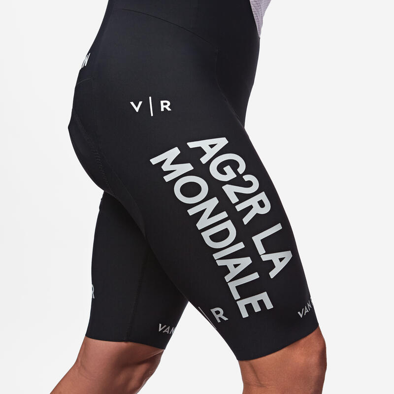 Spodenki rowerowe Van Rysel RCR PRO oficjalne Decathlon AG2R La Mondiale Team