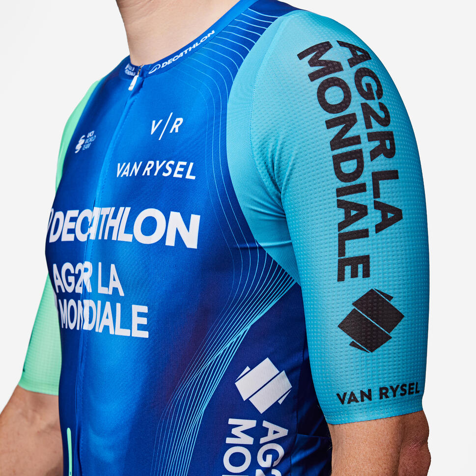 Maillot vélo rétro AG2R La Mondiale Biemme UCI - FR