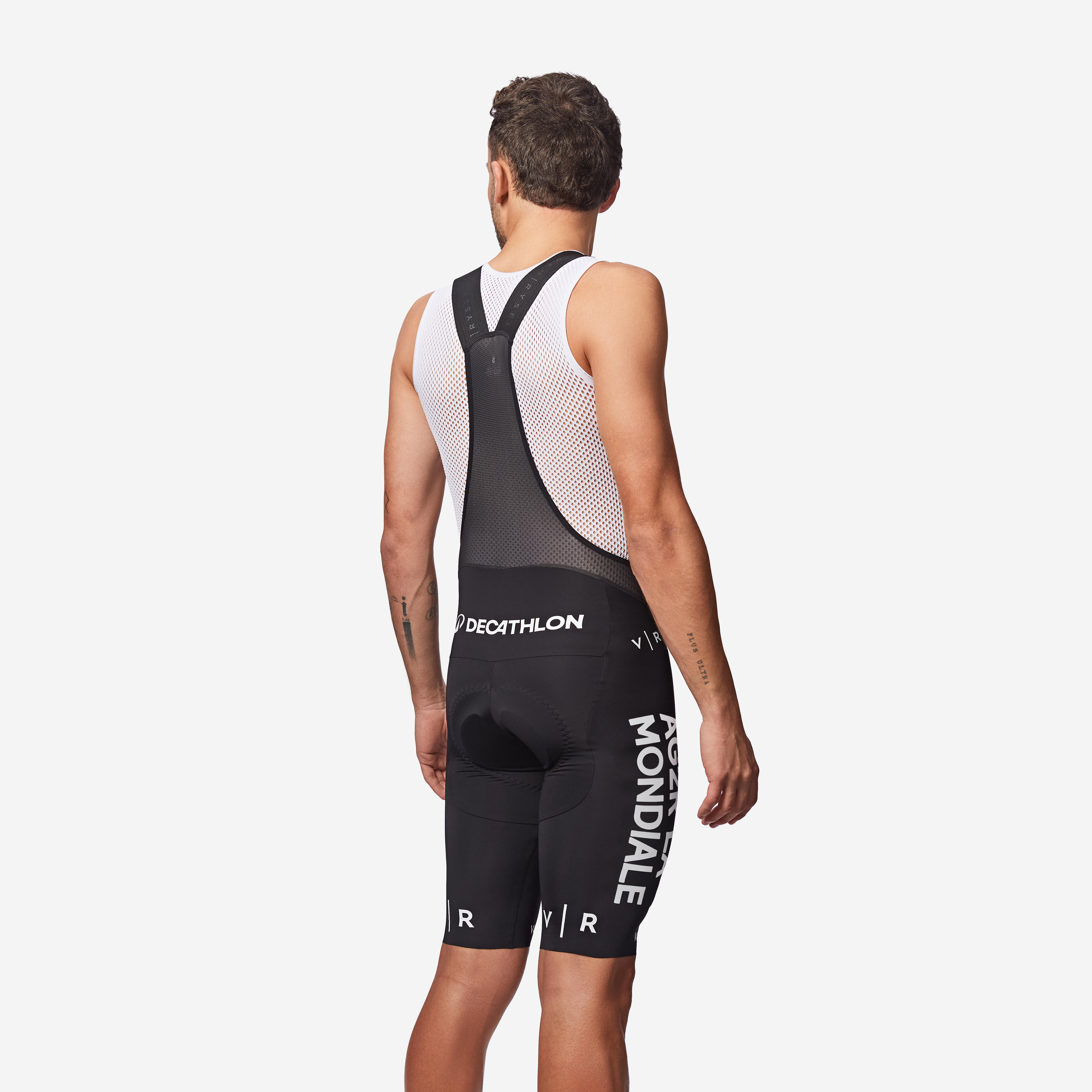 Men's Road Cycling Bib Shorts - Decathlon AG2R La Mondiale - VAN RYSEL