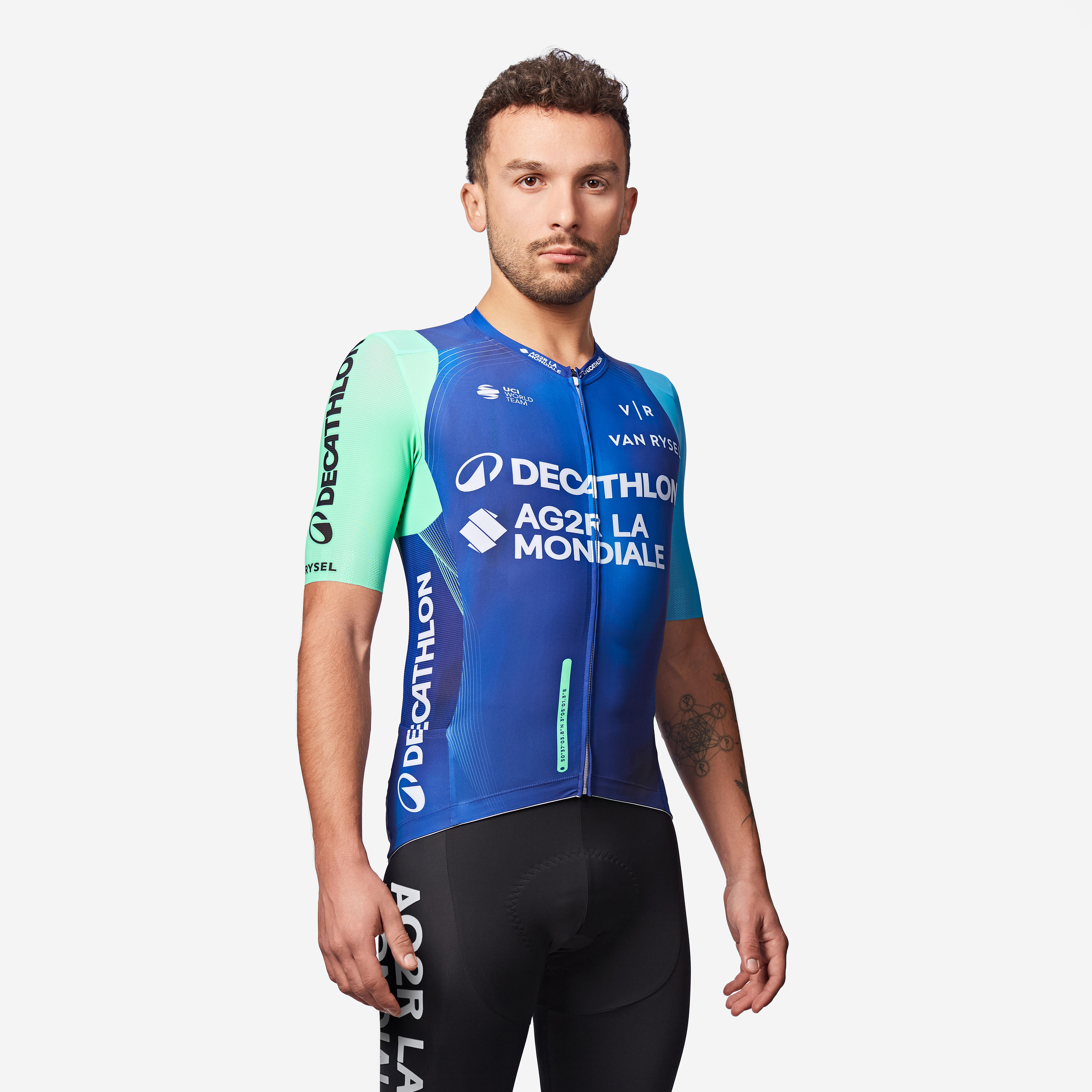 Road Cycling Jersey - AG2R La Mondiale Team - VAN RYSEL