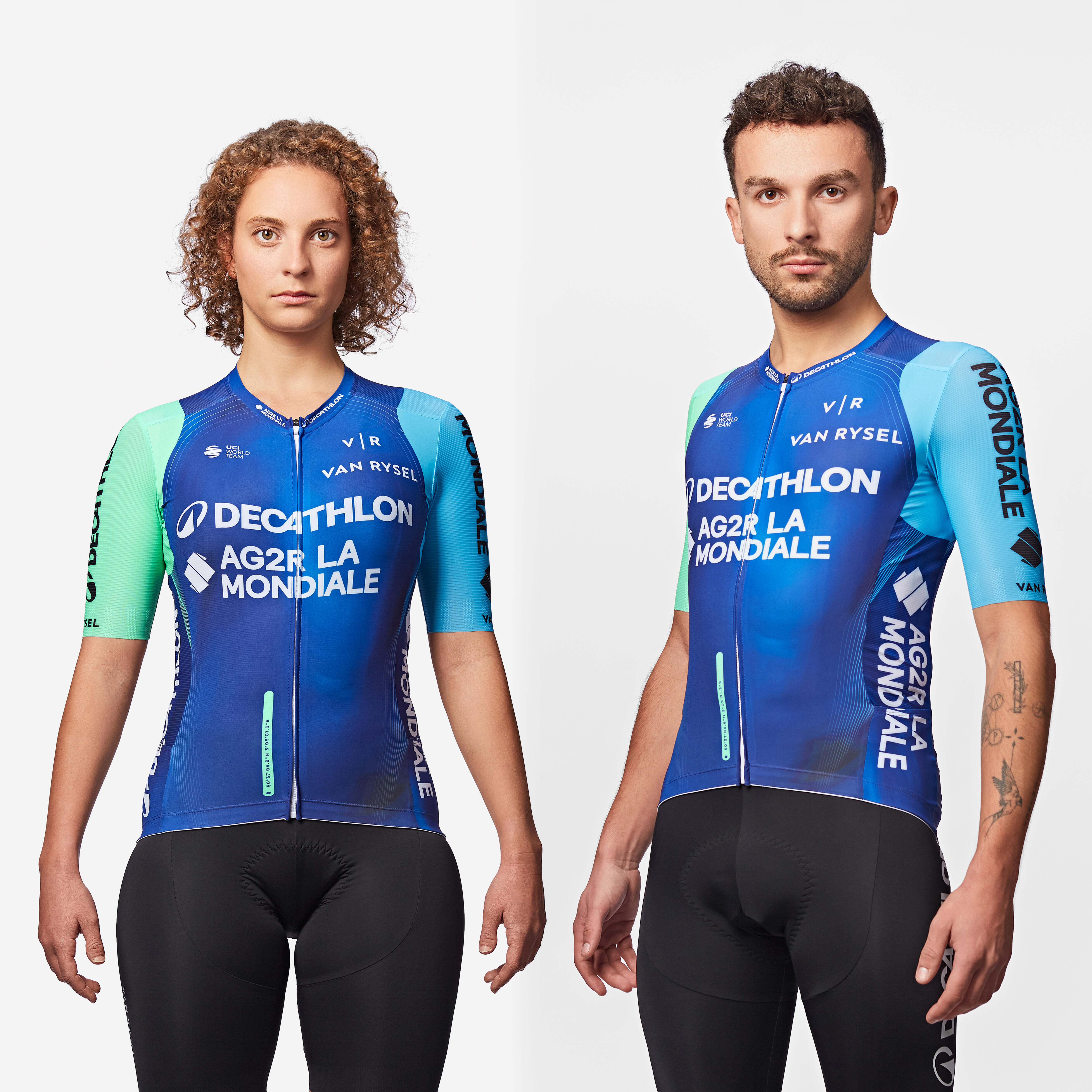 Road Cycling Jersey - AG2R La Mondiale Team - VAN RYSEL