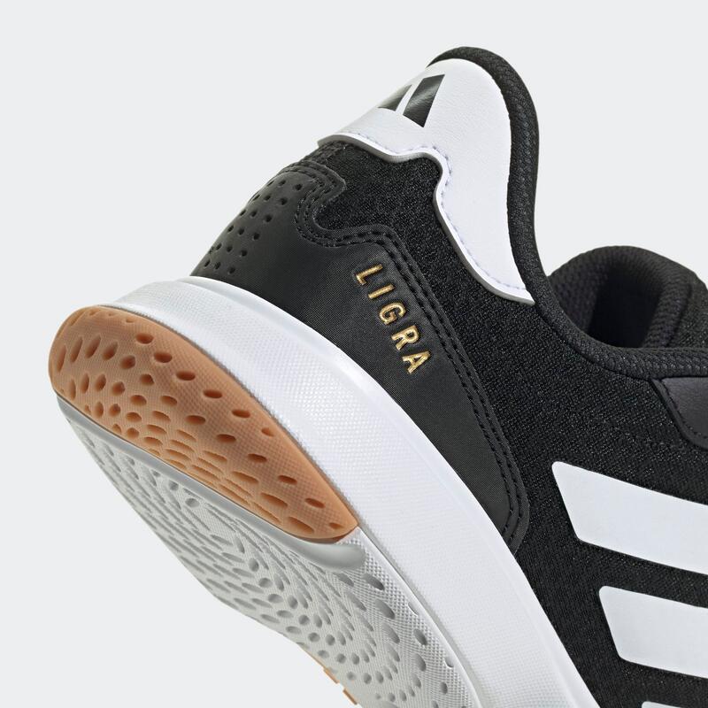 Handballschuhe Erwachsene – Adidas Ligra 8 schwarz