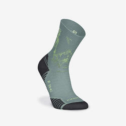 Lot de 2 paires de chaussettes de running run500 epaisses mi-mollet angleterre