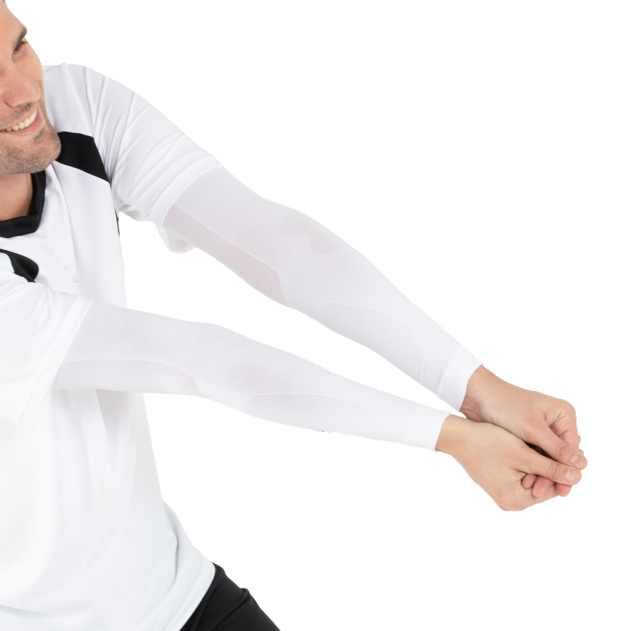 Armsleeves voor volleybal VAP500 wit 4/4