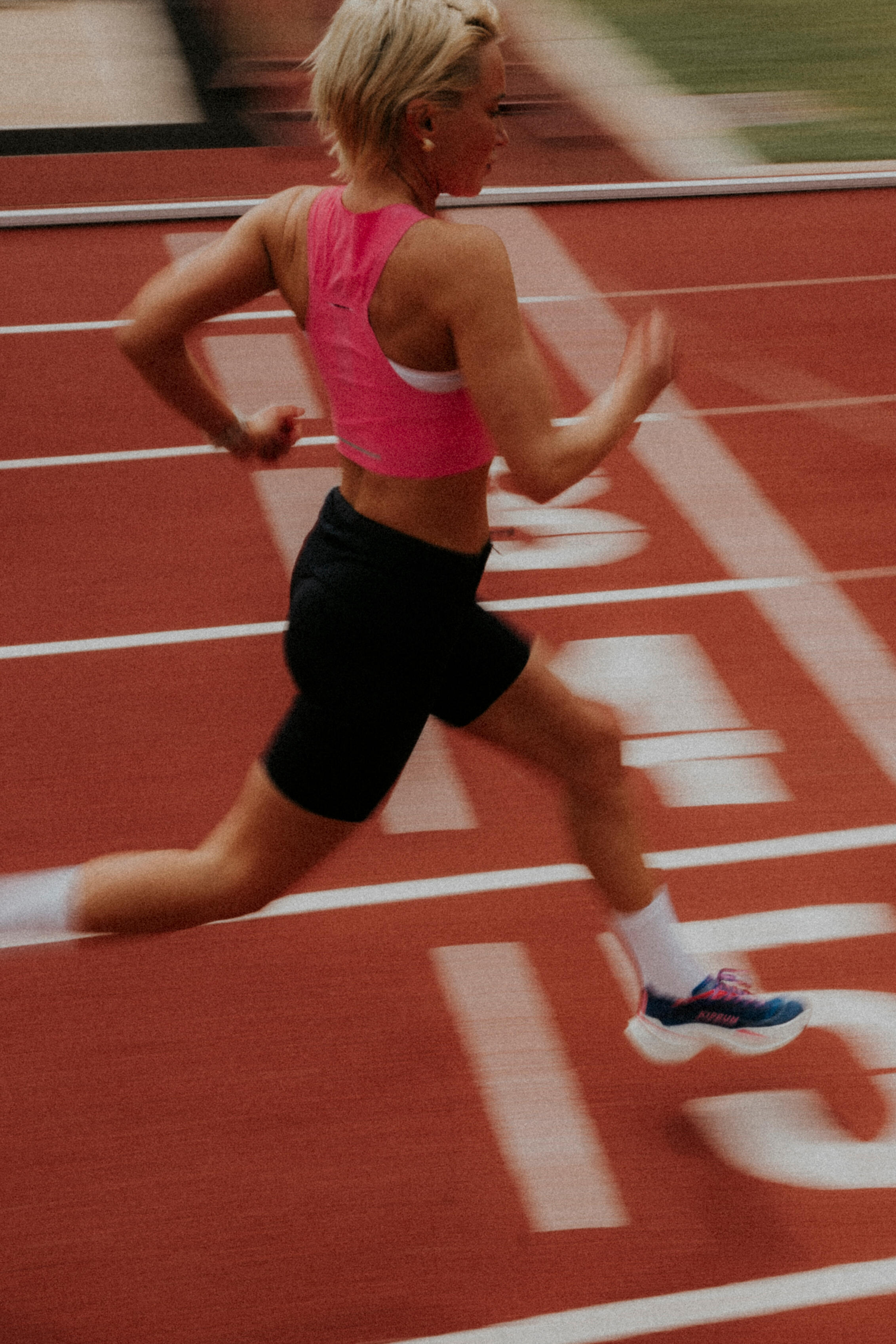 Short cycliste running femme - kiprun run 900 light bleu marine 13/13