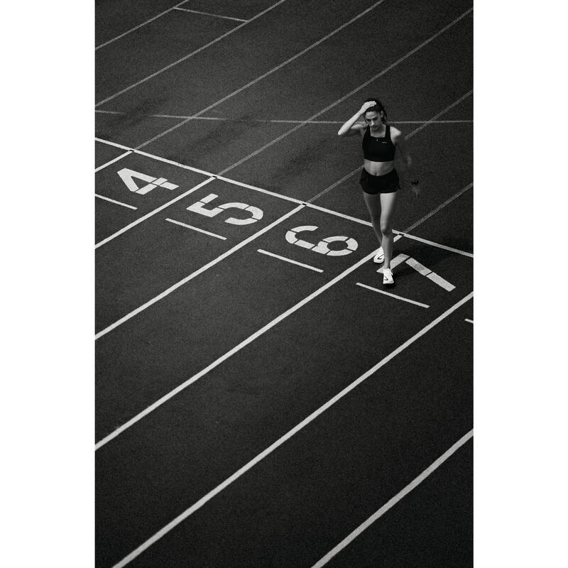 Chaussures à pointes d'athlétisme longue distance , at long 900 vertes et jaunes