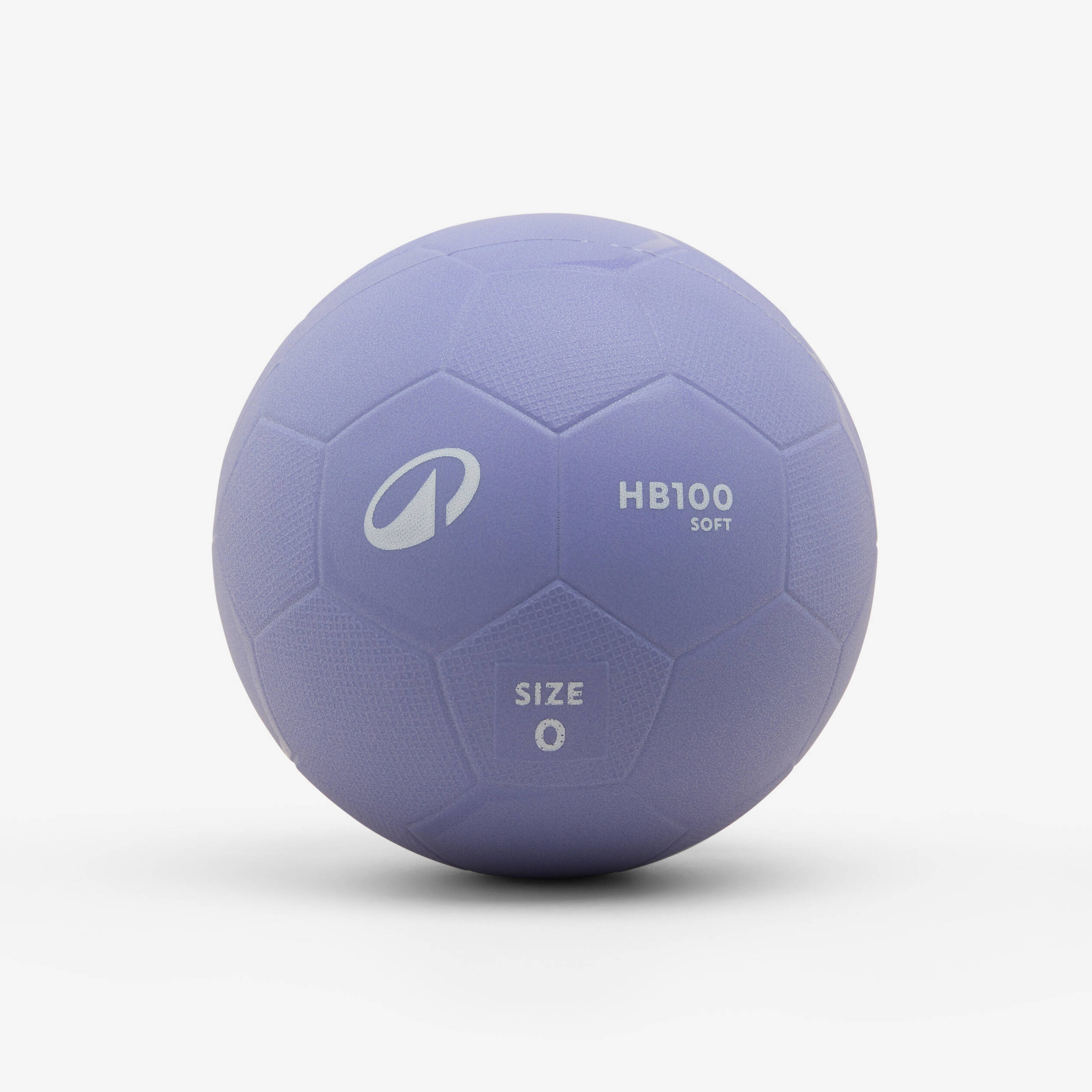 Beginner PVC Handball H100 Soft Size 0 - Purple