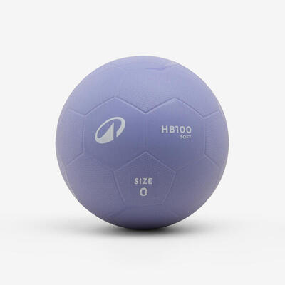 Handbal maat 0 h100 soft initiatie pvc paars