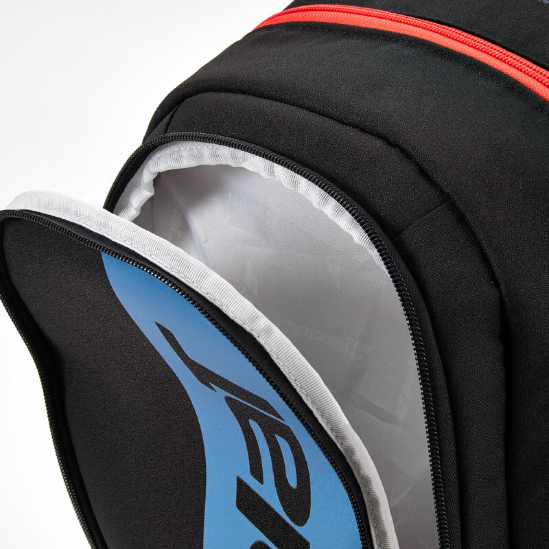 Sac à dos de tennis - Babolat court hero 30 L noir et bleu