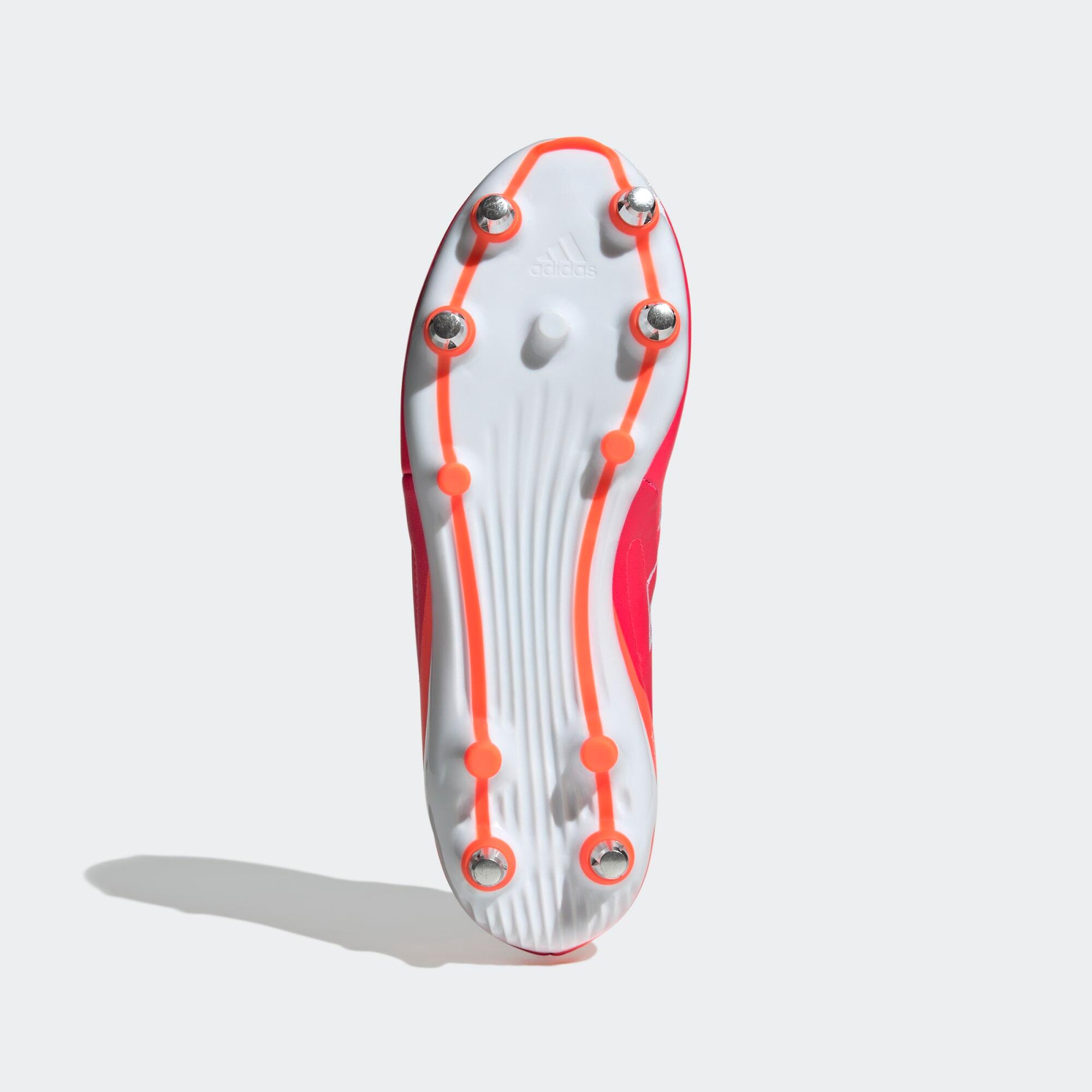 Scarpe rugby uomo ADIDAS RS 15 ELITE SG ibride arancioni 4/9