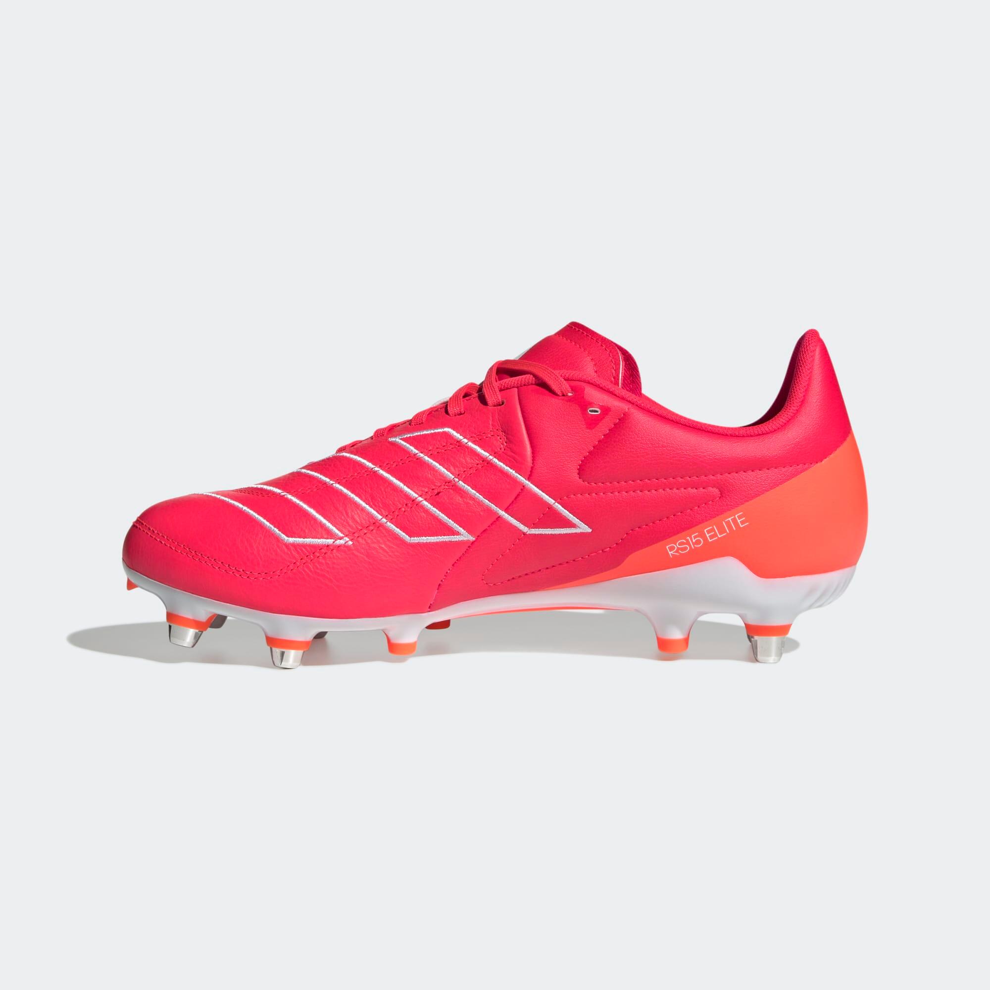 Scarpe rugby uomo ADIDAS RS 15 ELITE SG ibride arancioni 9/9