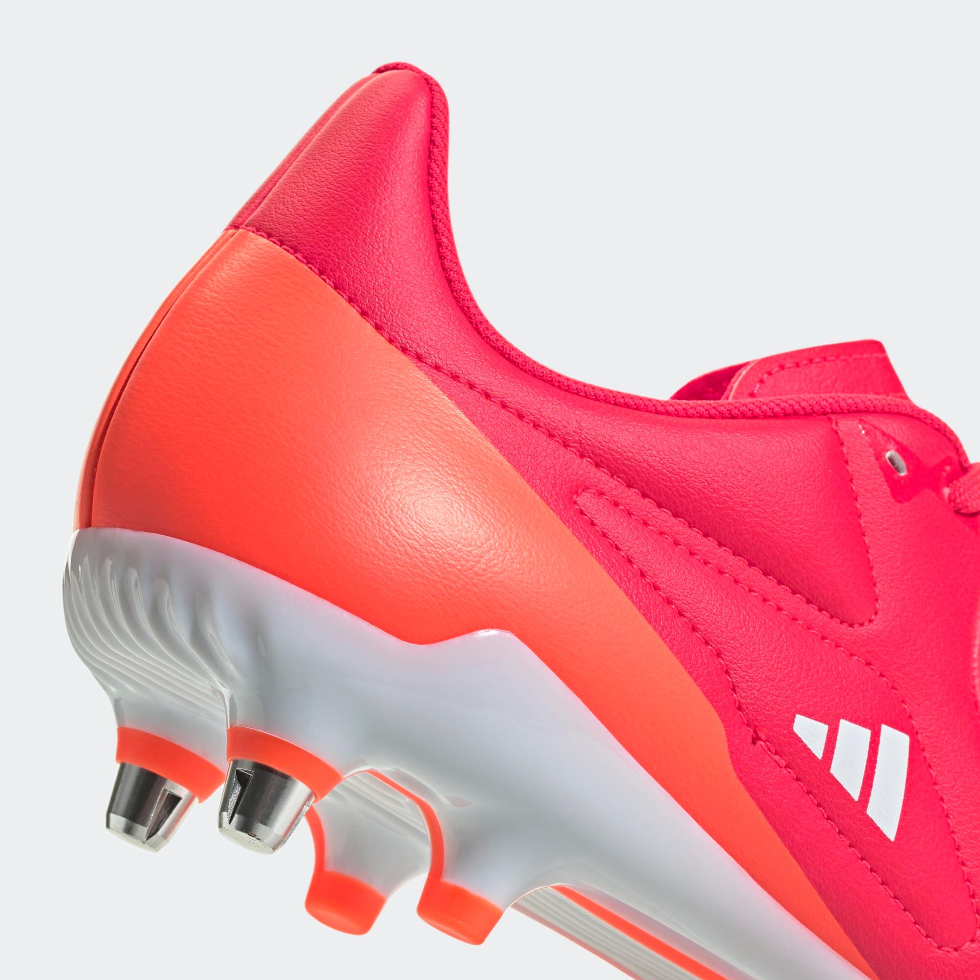 Scarpe rugby uomo ADIDAS RS 15 ELITE SG ibride arancioni 6/9