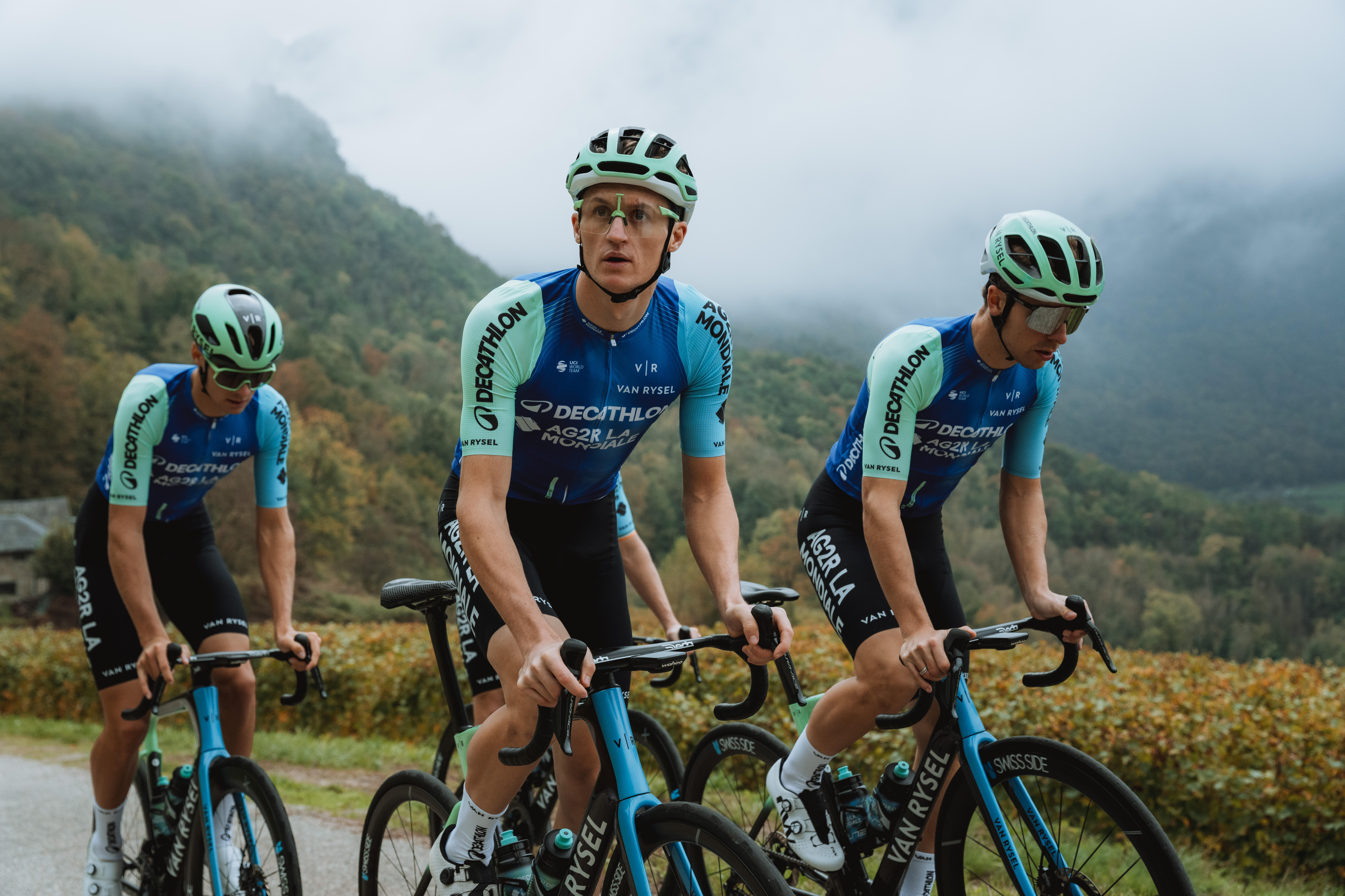 Cuissard de vélo de route homme – Décathlon AG2R La Mondiale - VAN RYSEL