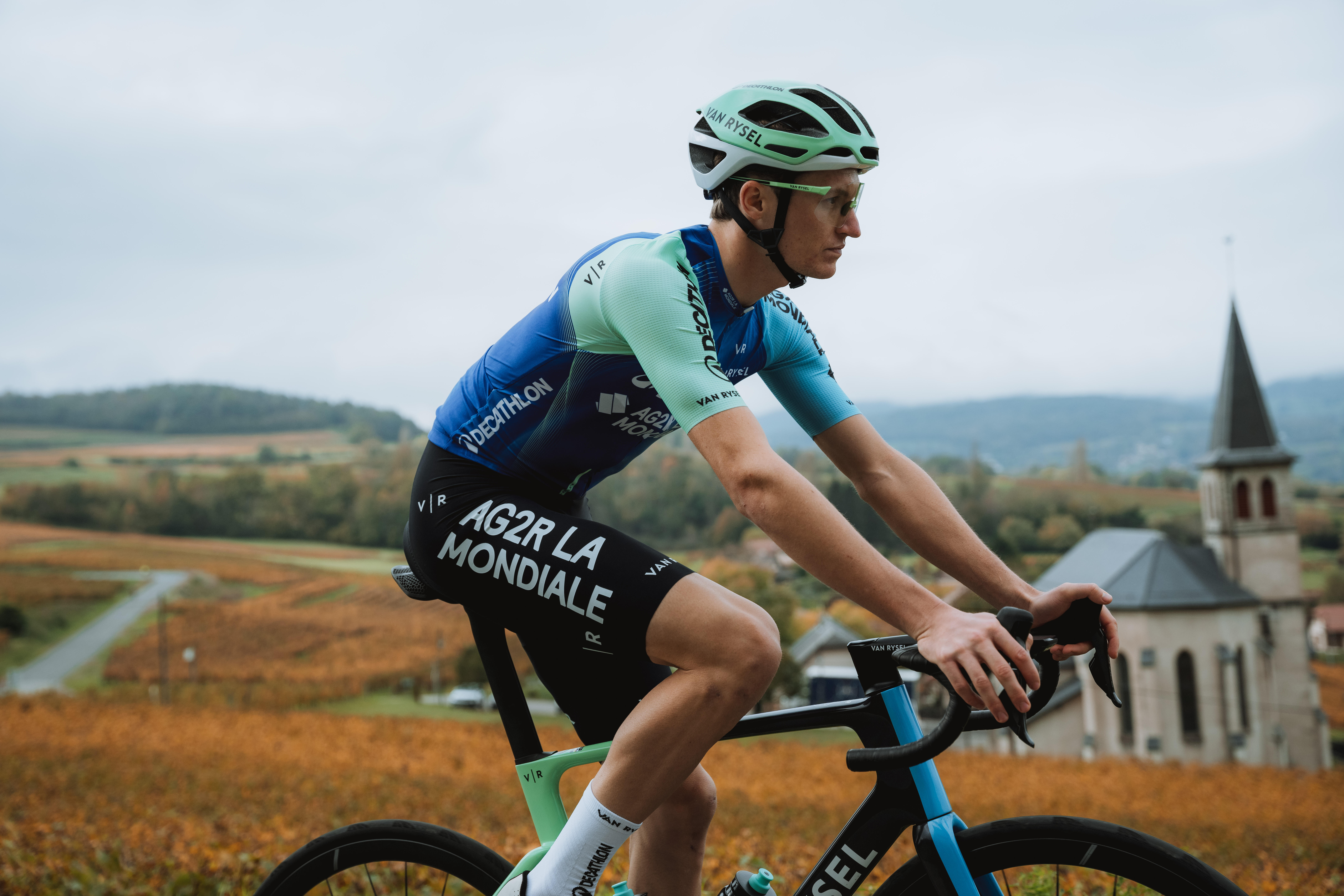 Cuissard de vélo de route homme – Décathlon AG2R La Mondiale - VAN RYSEL