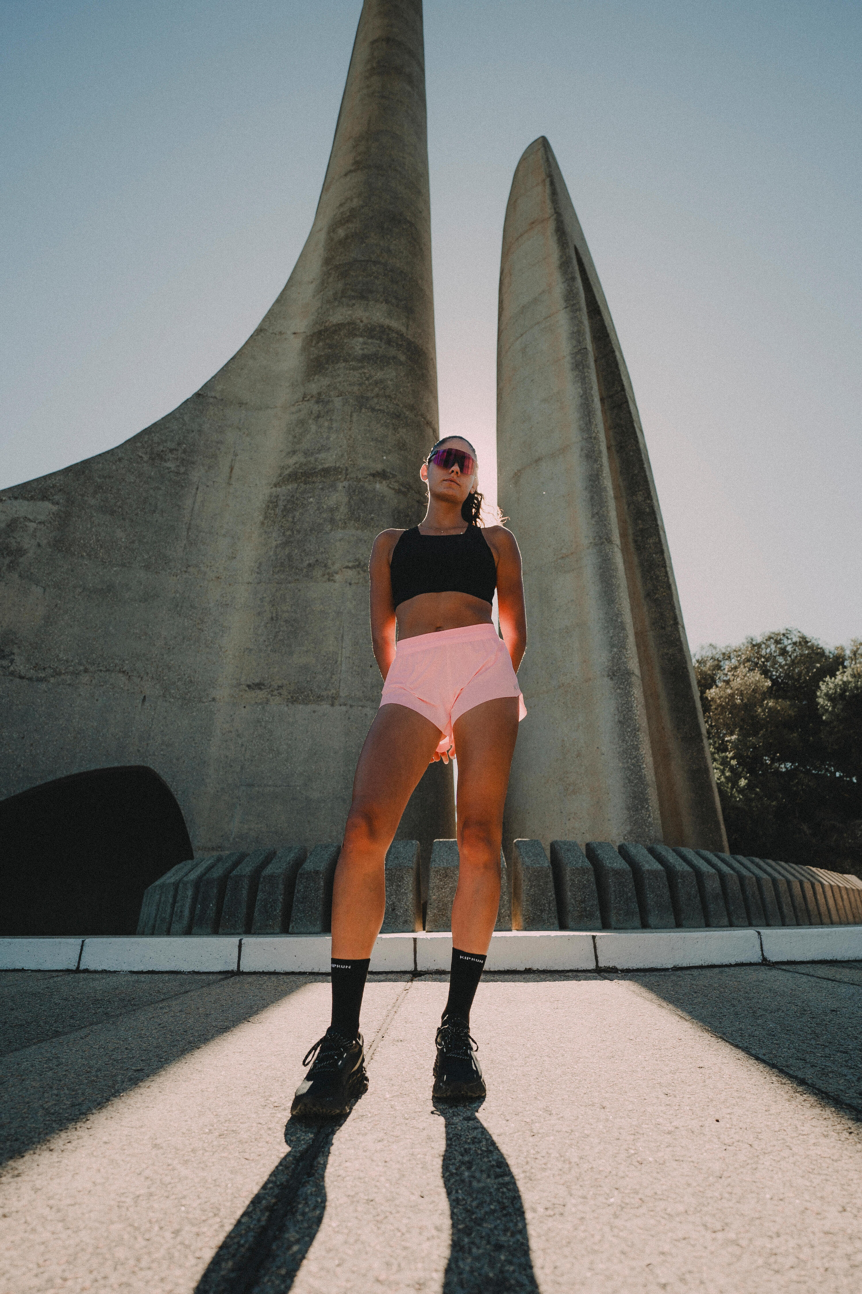 Débardeur de Running Crop top léger Femme - KIPRUN 900 Light noir Méline ROLLIN 9/9