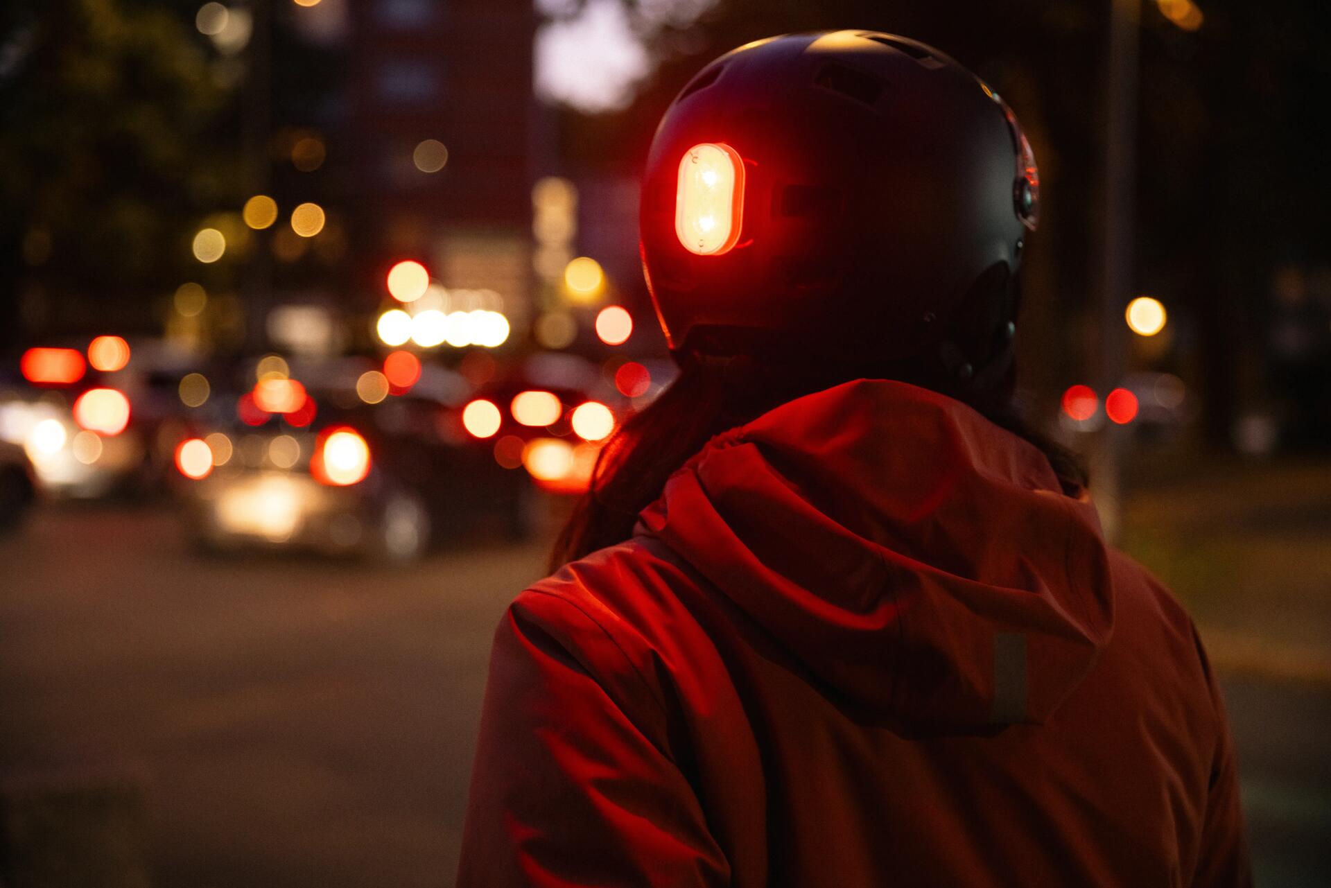 nachtverlichting in de stad