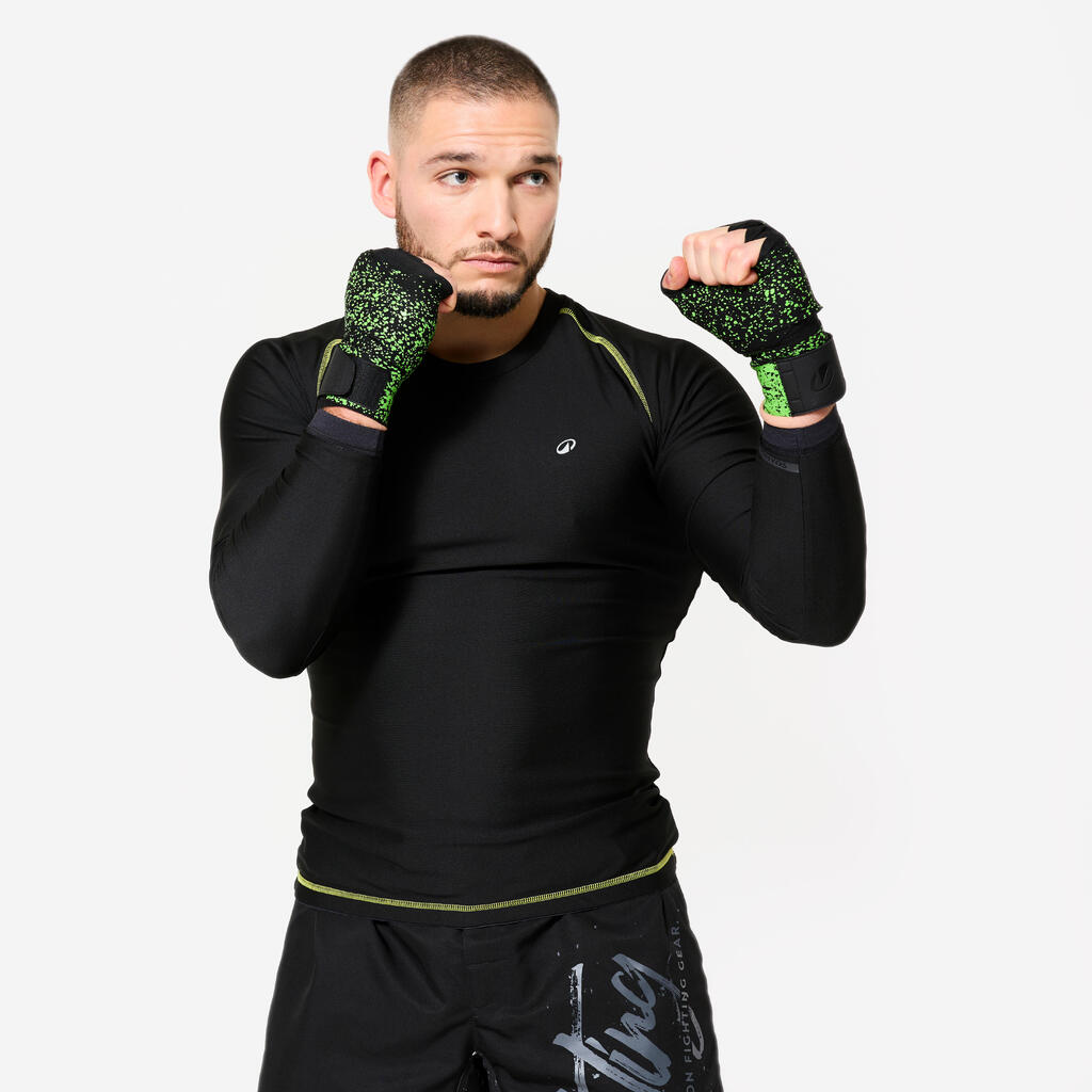 Bandes de boxe 4,5m, verte et noir
