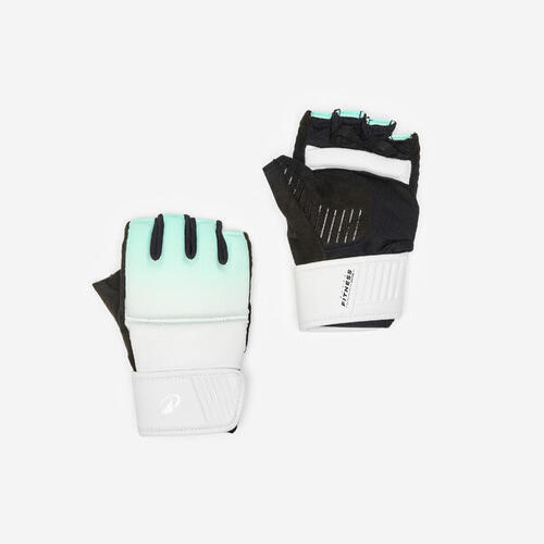 Mitaines de cardio-boxing mixte, vert menthe