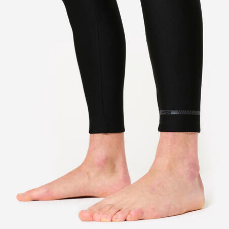 Легінси чоловічі для MMA чорні/жовті